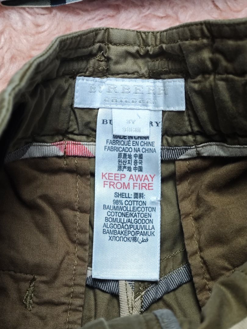 BURBERRY MIXMATCH (Category: Babies & Kids Fashion) located in Imus. Submitted by eykc01 (Listing ID 1466918386, Image 3). Description: EUC-LIKE NEW 3-4YO.