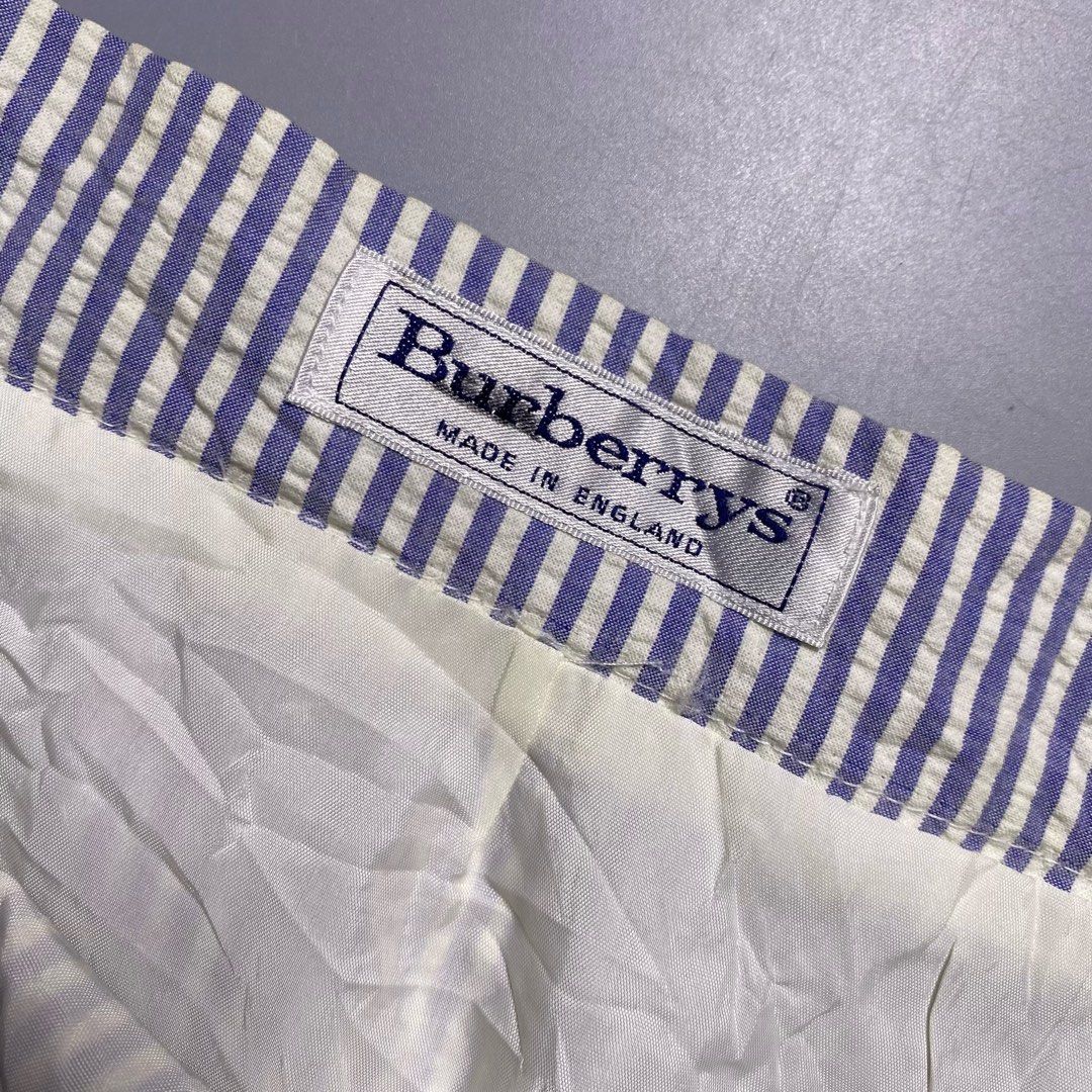 Burberry Plaid Skirt (Category: Skirts) located in Bacolod City. Submitted by quiarakazelxx (Listing ID 1466938487, Image 3). Description: Size: Large Waist: 32 Length: 25.5 •With Hangtags Flaws: Stain,Needwash •Sign of Used Pm to purchase📩.