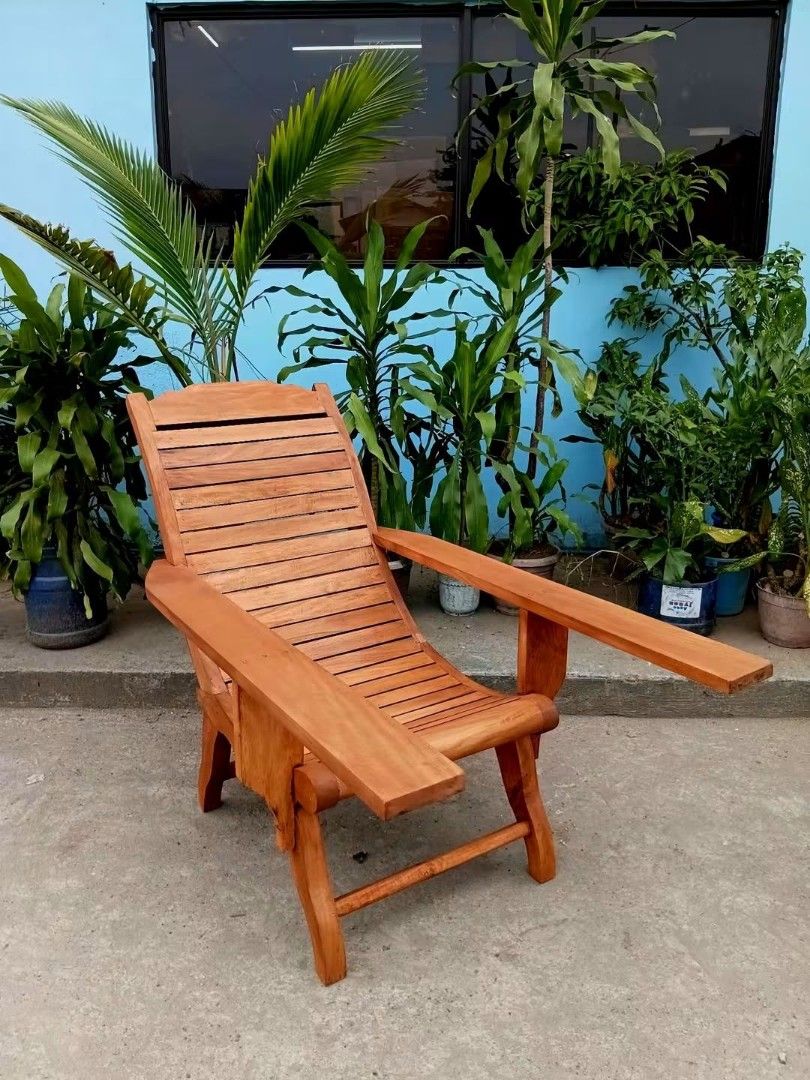 BUTAKA CHAIR (Category: Chairs) located in Quezon City. Submitted by alex.sabugo01 (Listing ID 1466890015, Image 2). Description: Butaka Chair made of seasoned Mahogany Wood. Restored and revarnished. Ready to use. Get it for only P6,450 each Size L30 x W46 x SH16 x H39 inches.