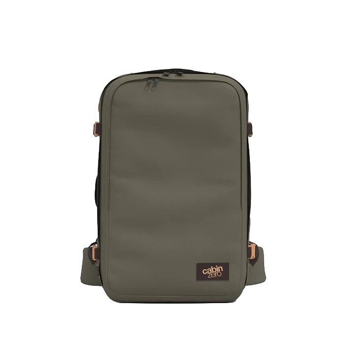 CabinZero Classic Pro 42L Backpack (Category: Backpacks) located in Makati City. Submitted by sunny_de (Listing ID 1466774963, Image 1). Description: - Authentic CabinZero Classic Pro 42L travel backpack in versatile army green - Cabin size approved for easy overhead compartment storage - Comfortable carrying with padded shoulder straps, sternum strap, and waist belt - Packed with organization: interior zippered pockets, padded laptop sleeve, and