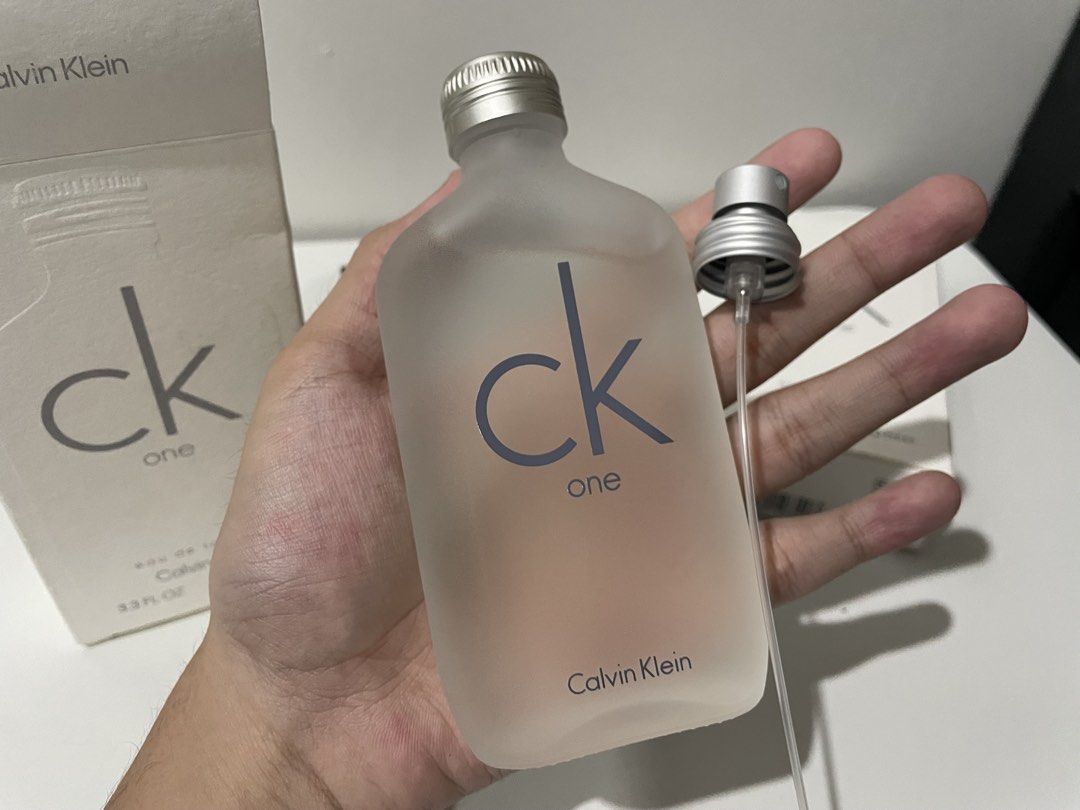 Calvin Klein CK One and CK Be (Category: Fragrance & Deodorants) located in Manila. Submitted by hawtstufff (Listing ID 1466891462, Image 3). Description: 1500 FOR EACH BOTTLE AUTHENTIC > 1 BOTTLE OF CK ONE LEFT.