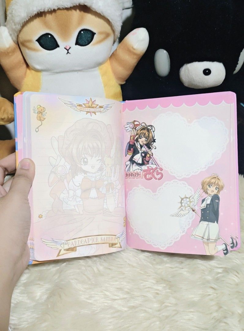 CARDCAPTOR SAKURA NOTEBOOK (02) (Category: Stationery & School Supplies) located in Manila. Submitted by yourfavoritethings7 (Listing ID 1466902986, Image 3). Description: Number of pages not indicated. Hard cover..