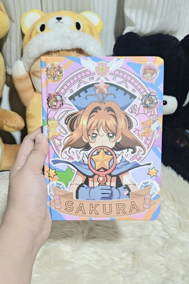 CARDCAPTOR SAKURA NOTEBOOK (02) (Category: Stationery & School Supplies) located in Manila. Submitted by yourfavoritethings7 (Listing ID 1466902986, Image 1). Description: Number of pages not indicated. Hard cover..