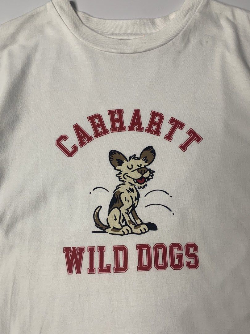 CARHARTT WILD DOG DESIGN (Category: Shirts) located in Dinalupihan. Submitted by bigboythrift7 (Listing ID 1466948024, Image 2). Description: CARHARTT WILD DOG DESIGN SIZE : LARGE DIMES : 20x26 NO ISSUE EXCELLENT CONDITION ₱999+SHIPPING LOCATION DINALUPIHAN BATAAN.