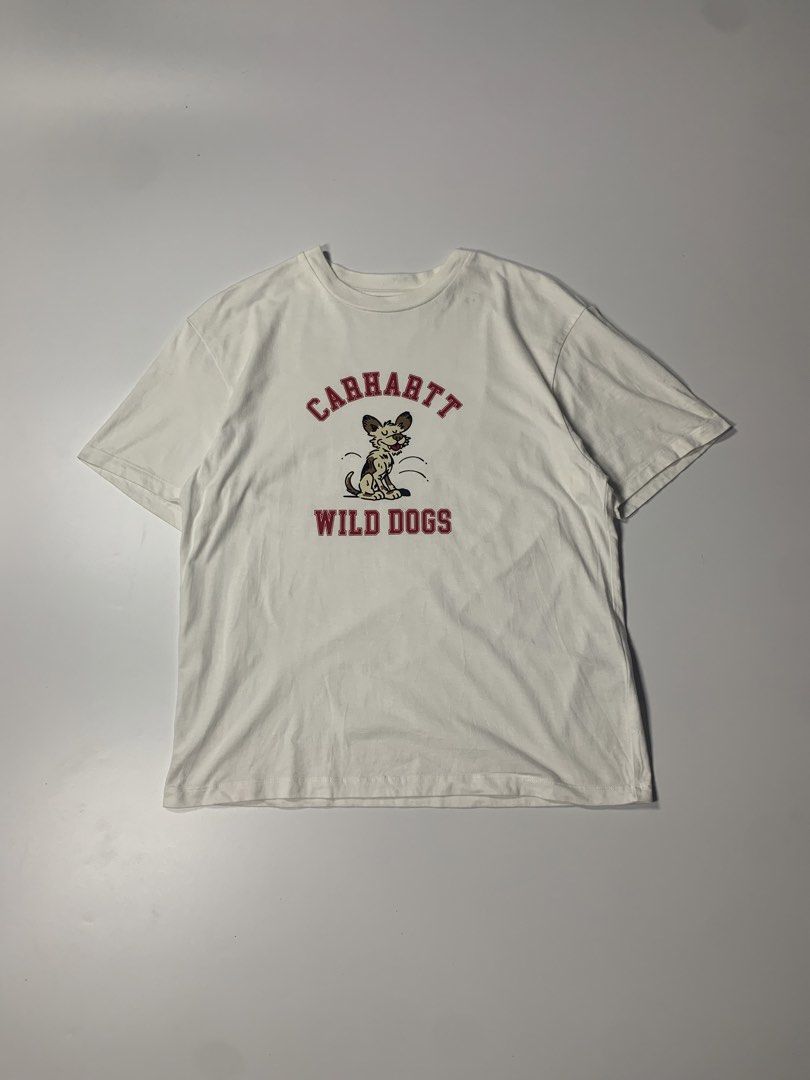 CARHARTT WILD DOG DESIGN (Category: Shirts) located in Dinalupihan. Submitted by bigboythrift7 (Listing ID 1466948024, Image 1). Description: CARHARTT WILD DOG DESIGN SIZE : LARGE DIMES : 20x26 NO ISSUE EXCELLENT CONDITION ₱999+SHIPPING LOCATION DINALUPIHAN BATAAN.