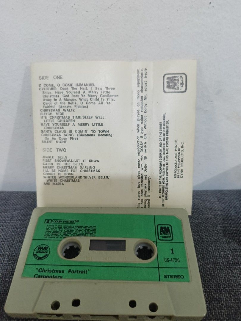 Carpenters - Christmas Portrait (Category: CDs & DVDs) located in Cavite. Submitted by bodega_ni_kiks11 (Listing ID 1466835180, Image 3). Description: Most items are vintage and pre-owned, NOT brand new. Expect signs of age, minor flaws, scratches, or imperfections. Please check photos and descriptions carefully before buying. Buy only if you understand and accept the item's condition. Thank you for your interest!.