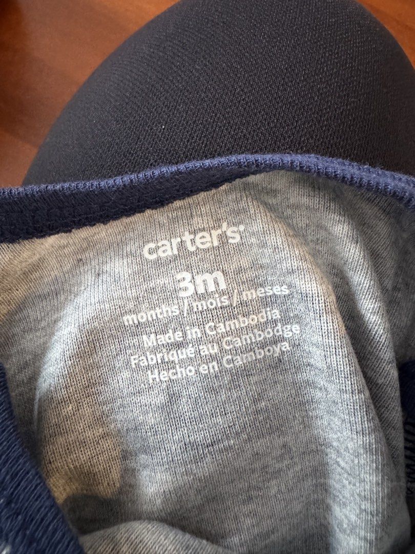 CARTER’S sleepsuit 3M (Category: Babies & Kids Fashion) located in Quezon City. Submitted by lrski (Listing ID 1466783605, Image 2). Description: .