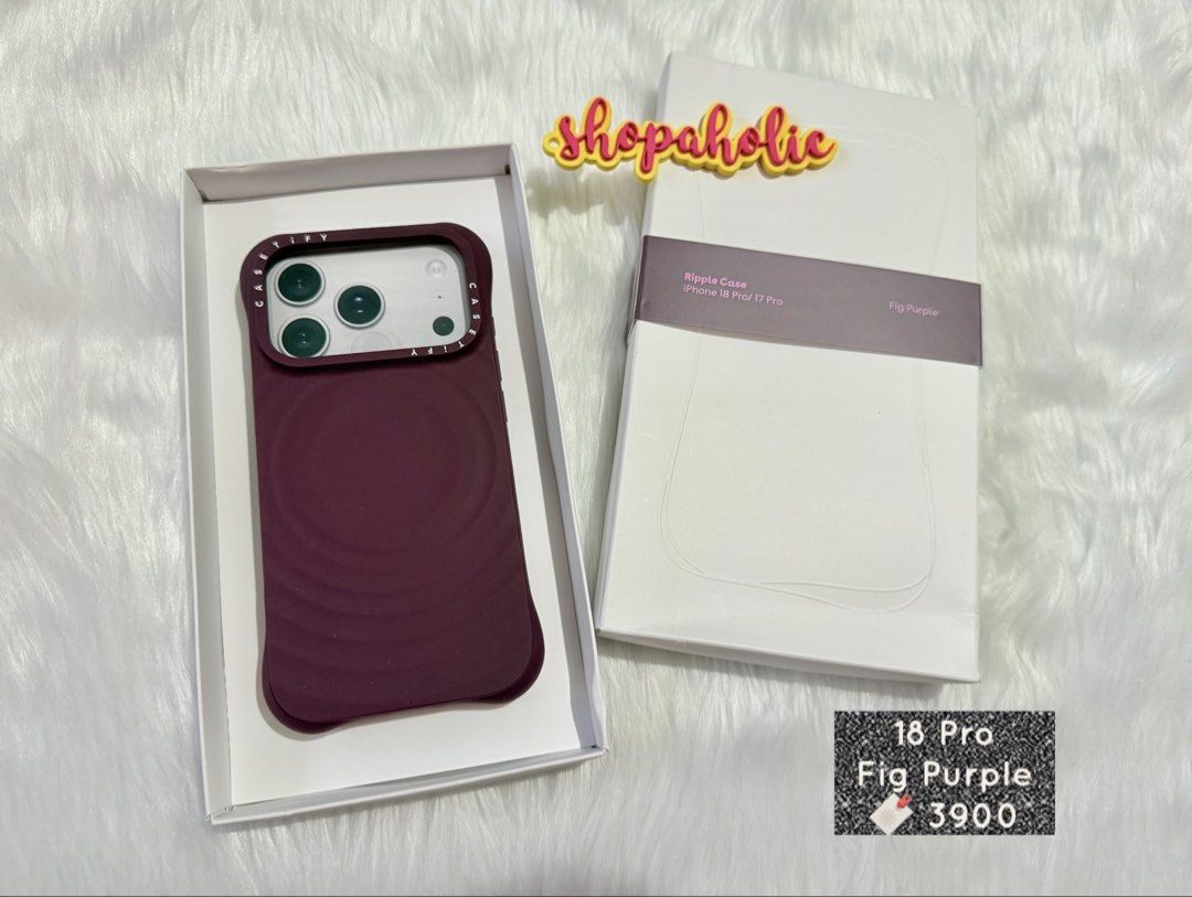 Casetify Ripple Case Iphone 18 Pro (Category: Cases & Sleeves) located in Caloocan City. Submitted by shopaholic.nej (Listing ID 1466836165, Image 1). Description: 🌟AVAILABLE ONHAND🌟 fits iphone 17 pro 🌟BRAND NEW & AUTHENTIC🌟 📍North Caloocan 💰Gcash / BPI / Maribank (Seabank) 🚚 grab/lalamove/J&T (no shapi checkout) .