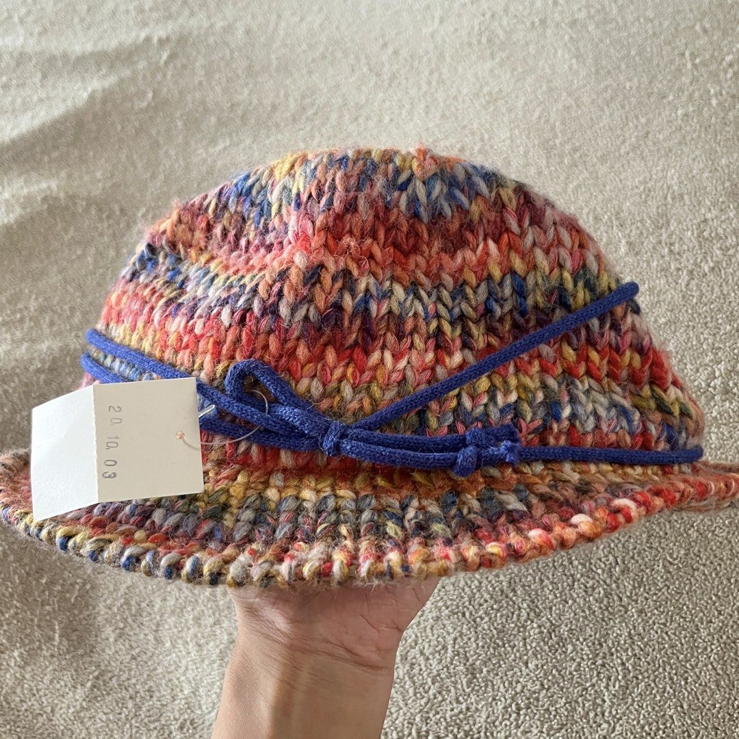 Castano Multi-color Knit Bucket Hat (Category: Hats & Beanies) located in Naga. Submitted by kitty_cate02 (Listing ID 1466866483, Image 3). Description: In good condition w/ tag Please see pic for measurements From Japan Surplus .