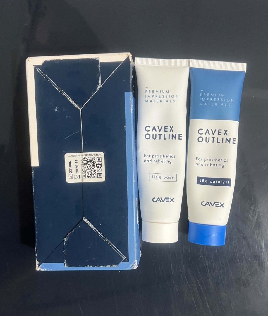 Cavex Outline Impression Material (Category: Medical Supplies & Tools) located in Valenzuela. Submitted by joliyanaa (Listing ID 1466933655, Image 2). Description: - Product: Cavex Outline Impression Material -More than half .