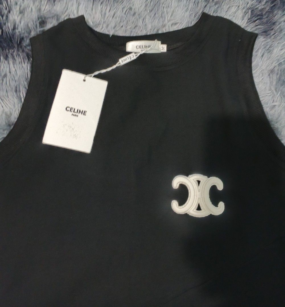 cel!ne paris sleeveless new (Category: Sleeveless) located in Magalang. Submitted by trendz67271 (Listing ID 1466969547, Image 2). Description: brand new bought from abroad size reference in photos.