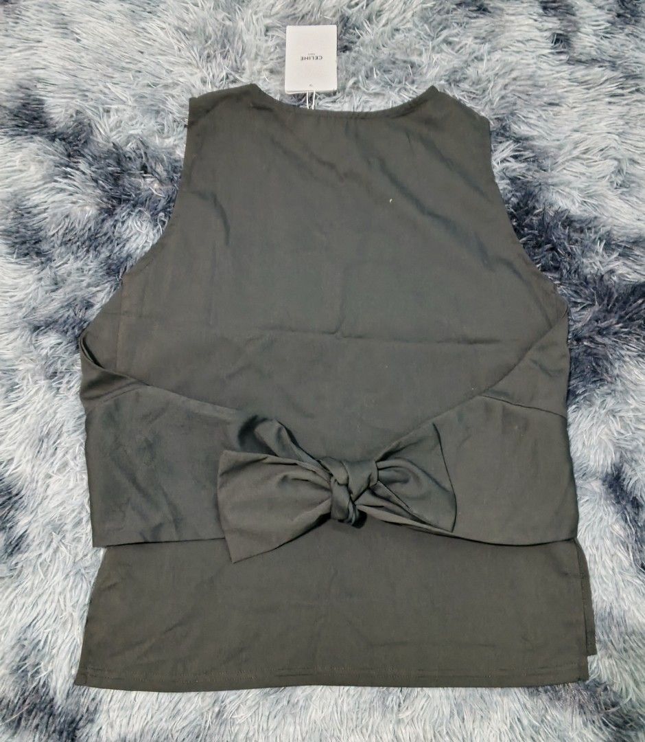 cel!ne paris sleeveless new (Category: Sleeveless) located in Magalang. Submitted by trendz67271 (Listing ID 1466969637, Image 3). Description: brand new bought from abroad size reference in photos.