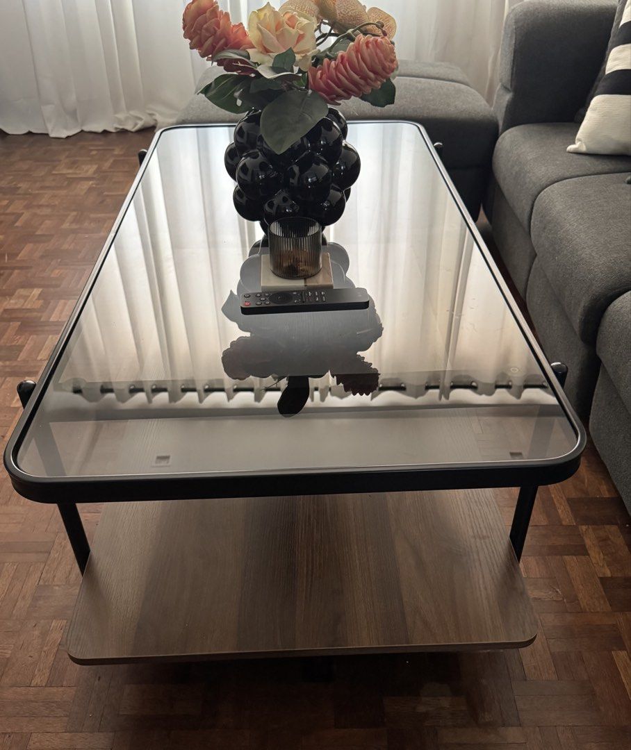Center table (Category: Other Home Furniture) located in San Juan City. Submitted by sageberries (Listing ID 1466800197, Image 3). Description: Center table Dimension: H 46cm x W 65cm x L 120cm .