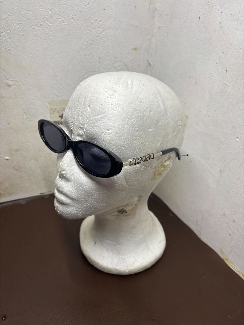 Chanel Black Oval Sunglasses | Metallic Logo Temples (Category: Packaged & Instant Food) located in Bacoor. Submitted by fafofa (Listing ID 1466967016, Image 2). Description: Chanel Black Oval Sunglasses | Metallic Logo Temples.