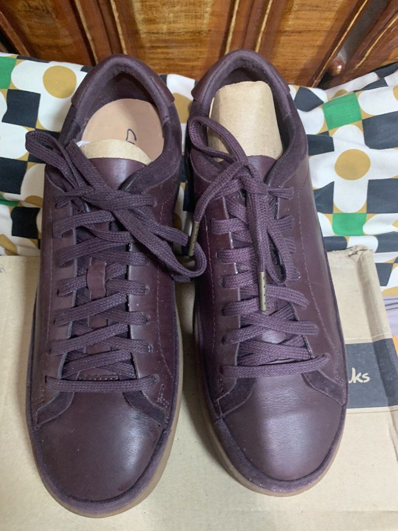 Clarks Nathan Craft shoes (Category: Casual Shoes) located in General Trias. Submitted by vpshoppe (Listing ID 1466786485, Image 1). Description: Clarks Nathan Craft shoes Brandnew no box US 8M Maroon.
