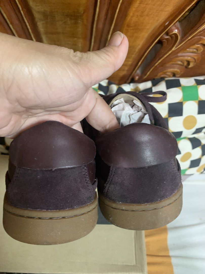 Clarks Nathan Craft shoes (Category: Casual Shoes) located in General Trias. Submitted by vpshoppe (Listing ID 1466786485, Image 3). Description: Clarks Nathan Craft shoes Brandnew no box US 8M Maroon.