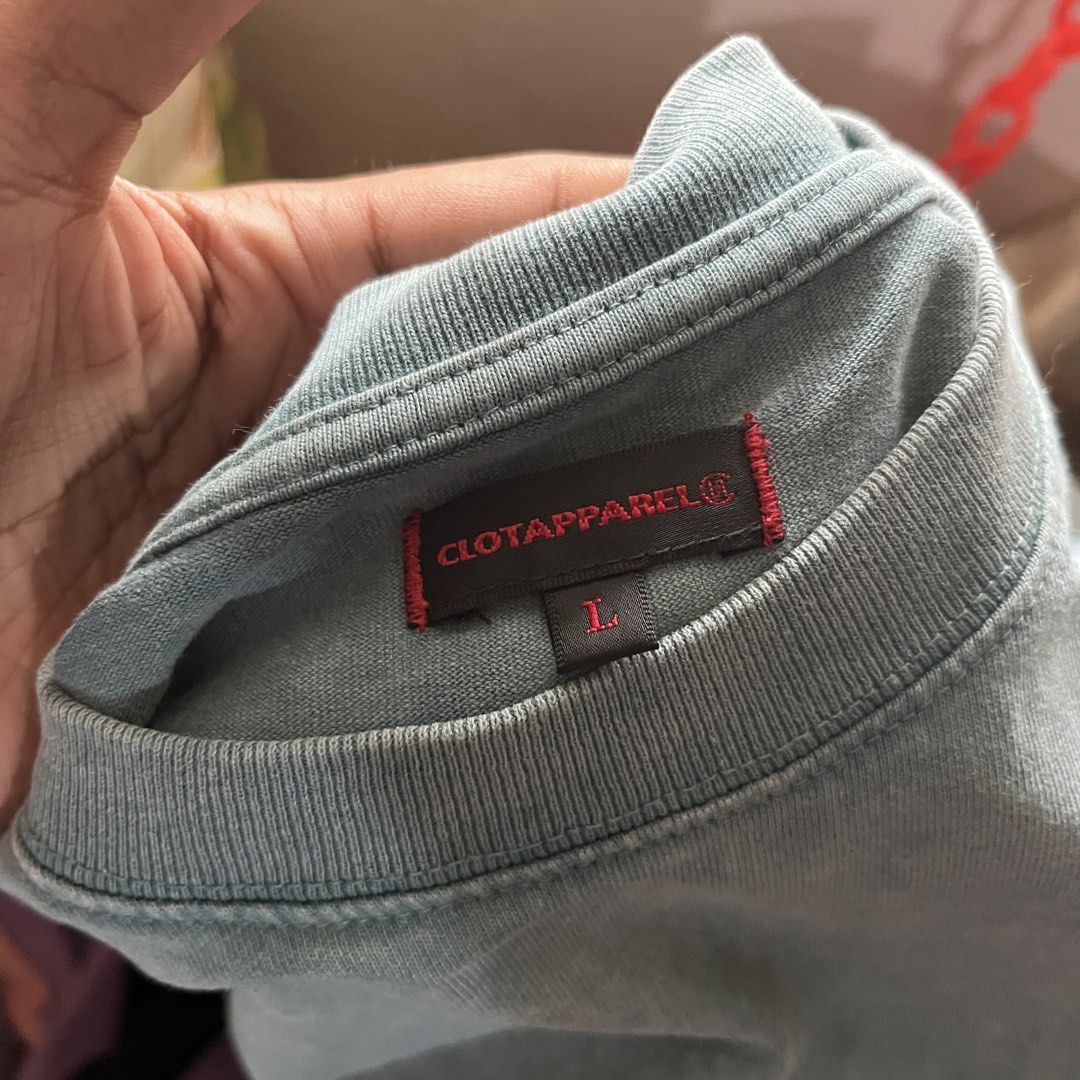 Clot (Category: Tshirts & Polo Shirts ) located in Bacoor. Submitted by manonghits_2000 (Listing ID 1466912857, Image 3). Description: Clot Apparel 23x30 Good as New No Issue.
