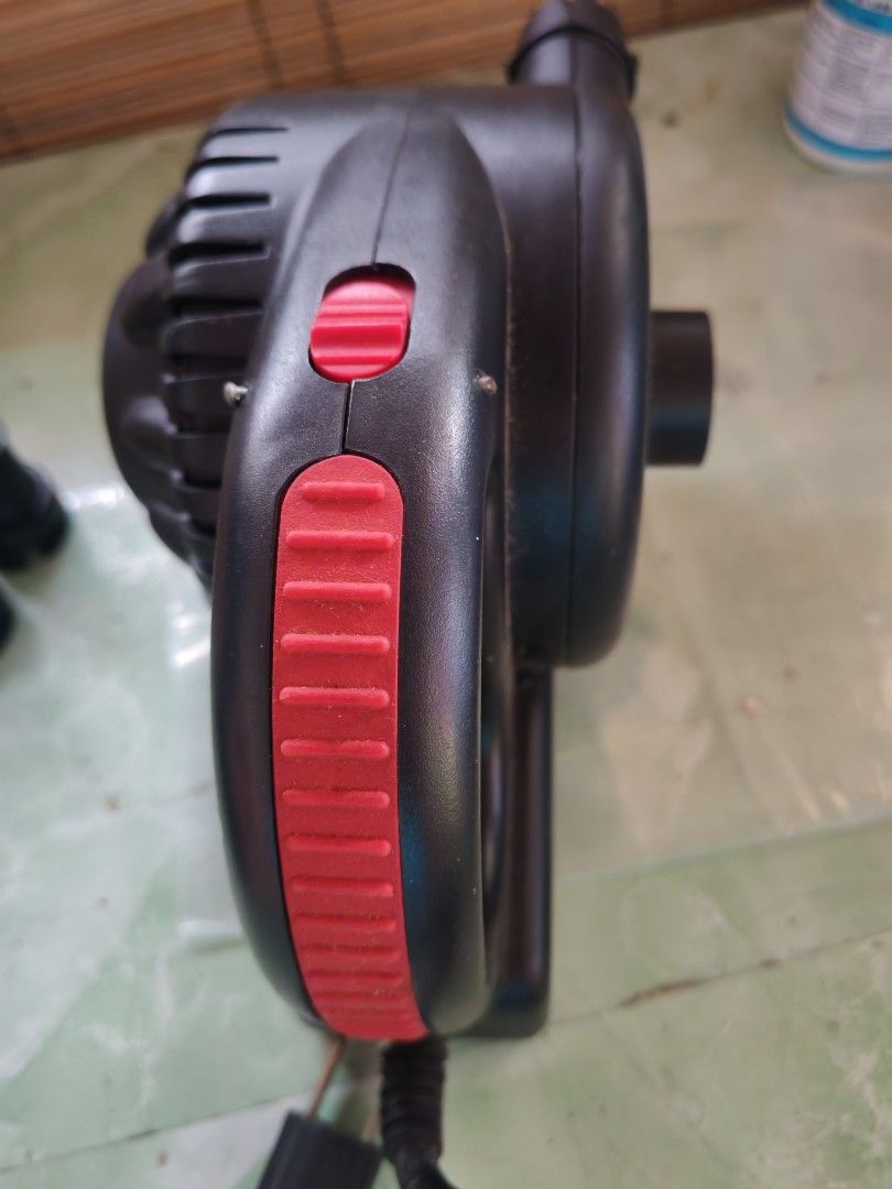 Coleman 120V QuickPump Air Pump with Nozzles (Category: Hiking & Camping) located in Trece Martires City. Submitted by chipmaster74 (Listing ID 1466780369, Image 3). Description: - Authentic Coleman 120V QuickPump, tested and 100% working normally - Fast inflation and deflation for air beds, pool floats, and camping gear - Plugs conveniently into standard wall outlets - Includes 2 different nozzle attachments to fit various valve types - Compact 
