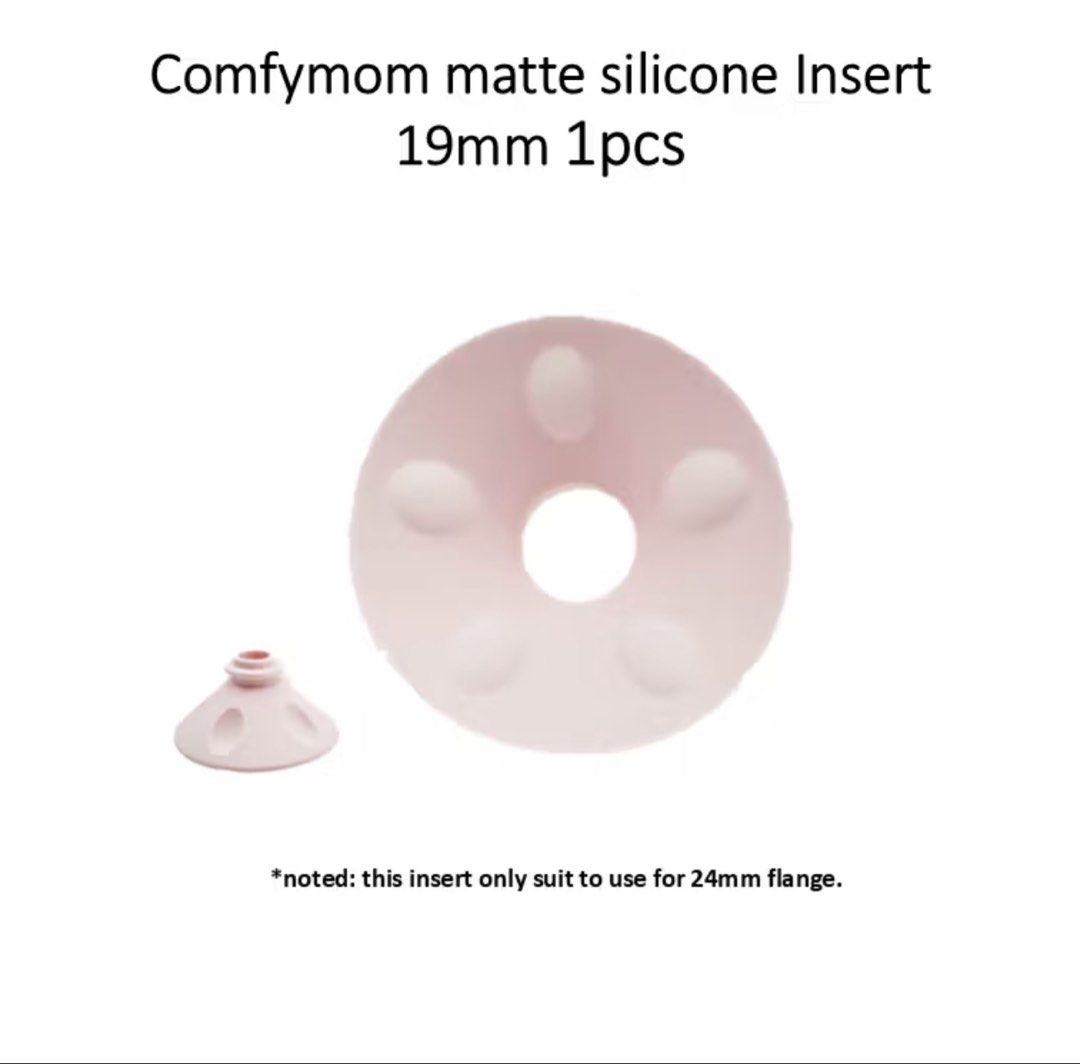 Comfymom Matte Silicone Insert (Category: Breastfeeding & Bottle Feeding) located in Quezon City. Submitted by curlymum08 (Listing ID 1466781338, Image 2). Description: I have here a stock of 21mm and 19mm inserts. .