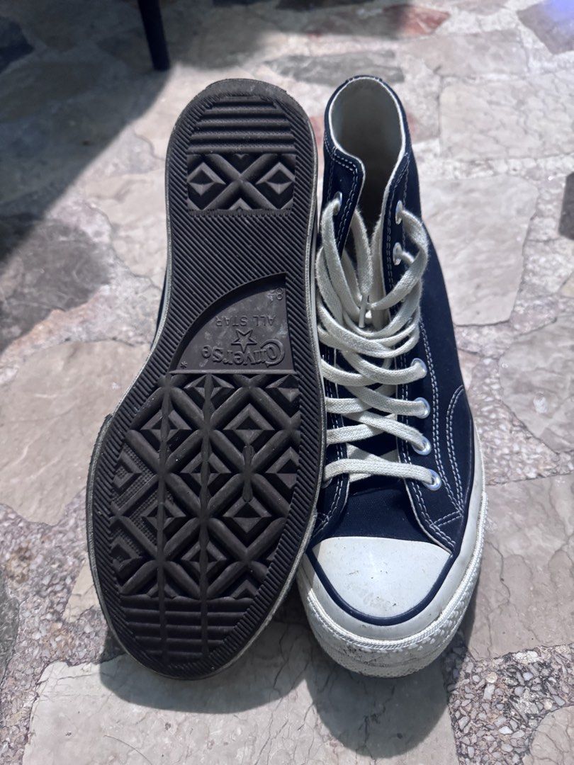 Converse Chuck 70 High Top Black (Category: Sneakers) located in Manila. Submitted by jnmrkrchlm (Listing ID 1466778272, Image 2). Description: Price is negotiable, worn 4-6 times only.