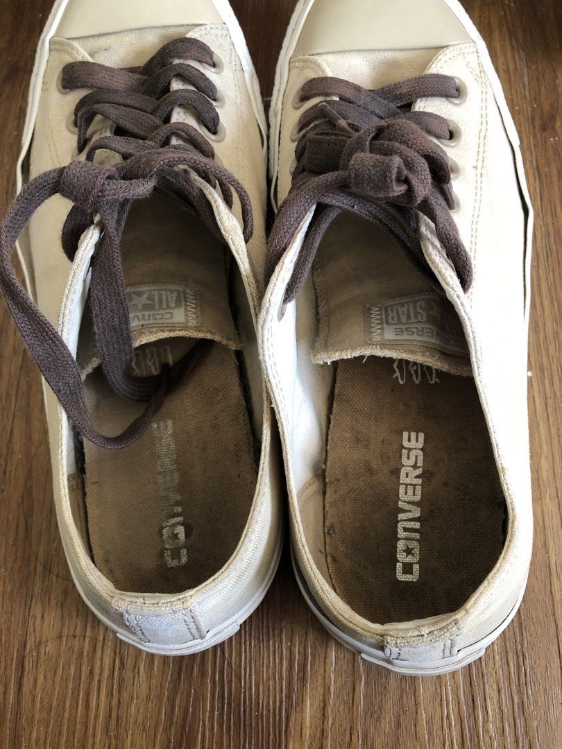 Converse Low Cut Chuck Taylors Beige (Category: Sneakers) located in Manila. Submitted by picklerick_collects (Listing ID 1466776312, Image 2). Description: .