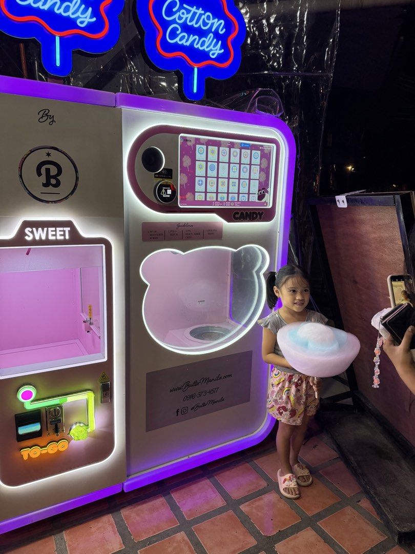 Cotton Candy Vendo Machine (Category: Announcements) located in Manila. Submitted by laagdiane69722 (Listing ID 1466849660, Image 1). Description: Good for business maganda ilagay lalo na pag madaming kids . .
