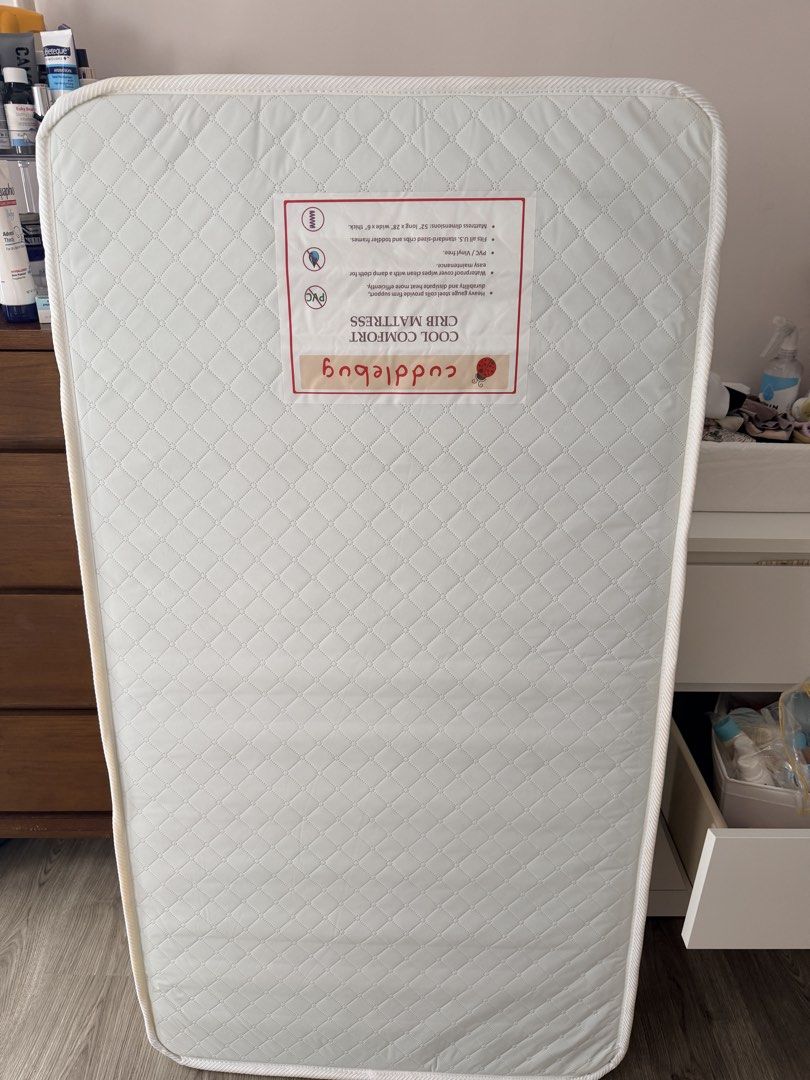 CRIB FOR SALE (Category: Cots & Cribs) located in Manila. Submitted by luckywind_46ca9f (Listing ID 1466910422, Image 2). Description: Crib used once. We preferred co sleeping. Free mattress, bedsheets & crib bumper foam Negotiable.