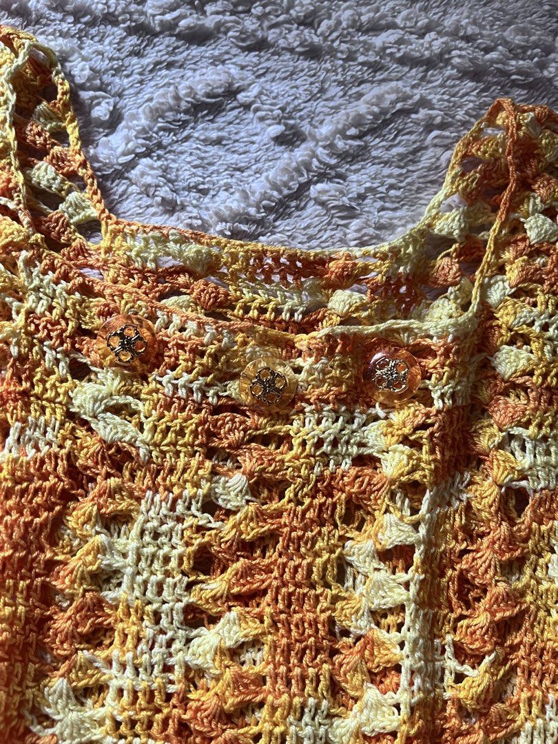 crochet beach top (Category: Others Tops) located in Imus. Submitted by spicycartel (Listing ID 1466969910, Image 3). Description: s-m no ww only on mane.