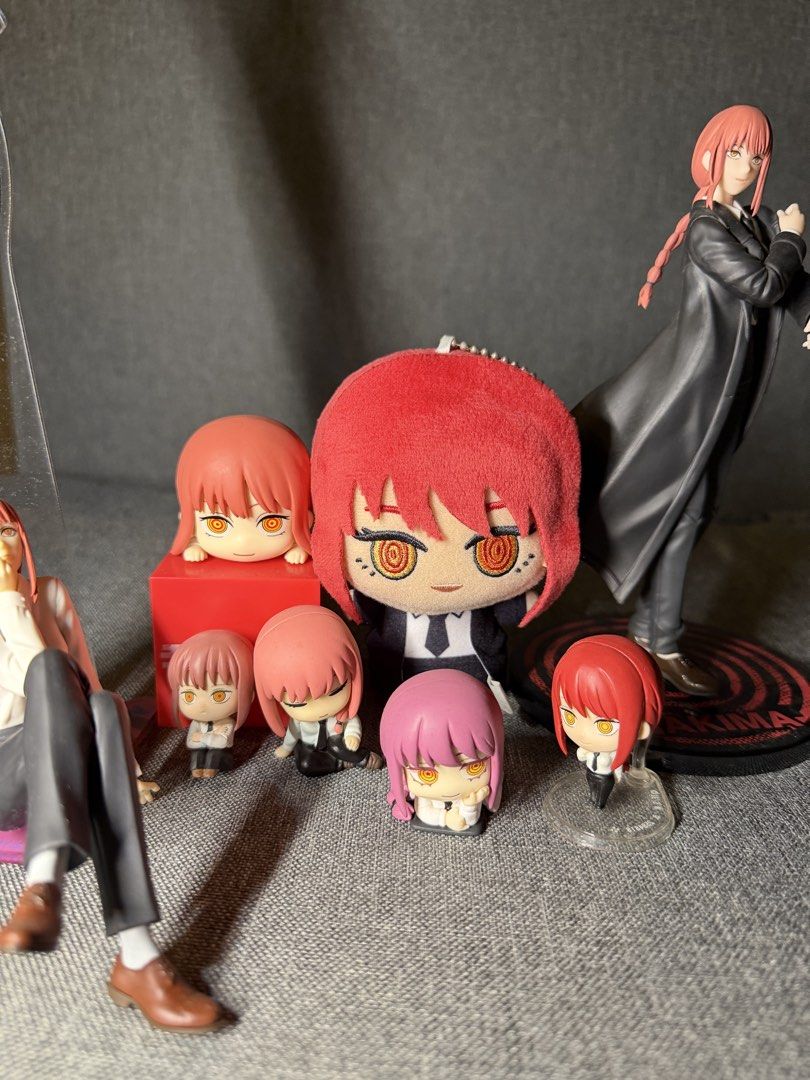 CSM Chainsaw Man Makima Bundle Set Figures Plushie Acrylic Stand (Category: Figurines & Statues) located in Marikina City. Submitted by axelscollectibles (Listing ID 1466970864, Image 3). Description: chibigurumi sold na the rest still avail this is a discounted bundle price for this set if you wish to get individually og price will be applied please check my other listings of makima.