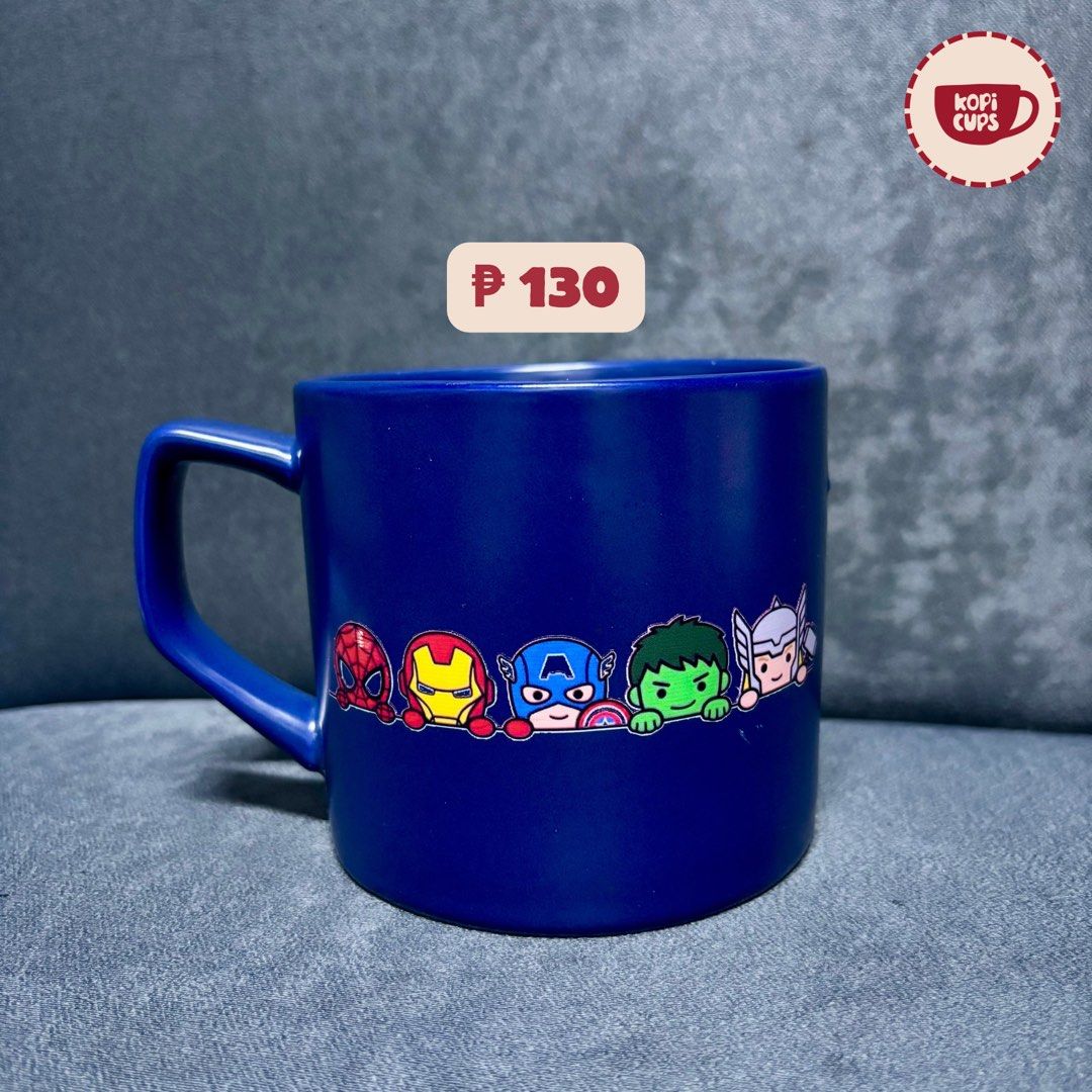 Cute Blue Ceramic Coffee Mug (Category: Coffee & Tea Tableware) located in General Trias. Submitted by dddddaph (Listing ID 1466883380, Image 1). Description: LOCATION: General Trias City, Cavite MOD: Lalamove/ J&T Cute and aesthetic mugs perfect for your coffee, tea, or as a gift for someone special!🧸✨ 📌 Please Read Before Ordering: * These are factory pull-out mugs, so minor imperfections may be present. * Rest assured that any noticeable fla