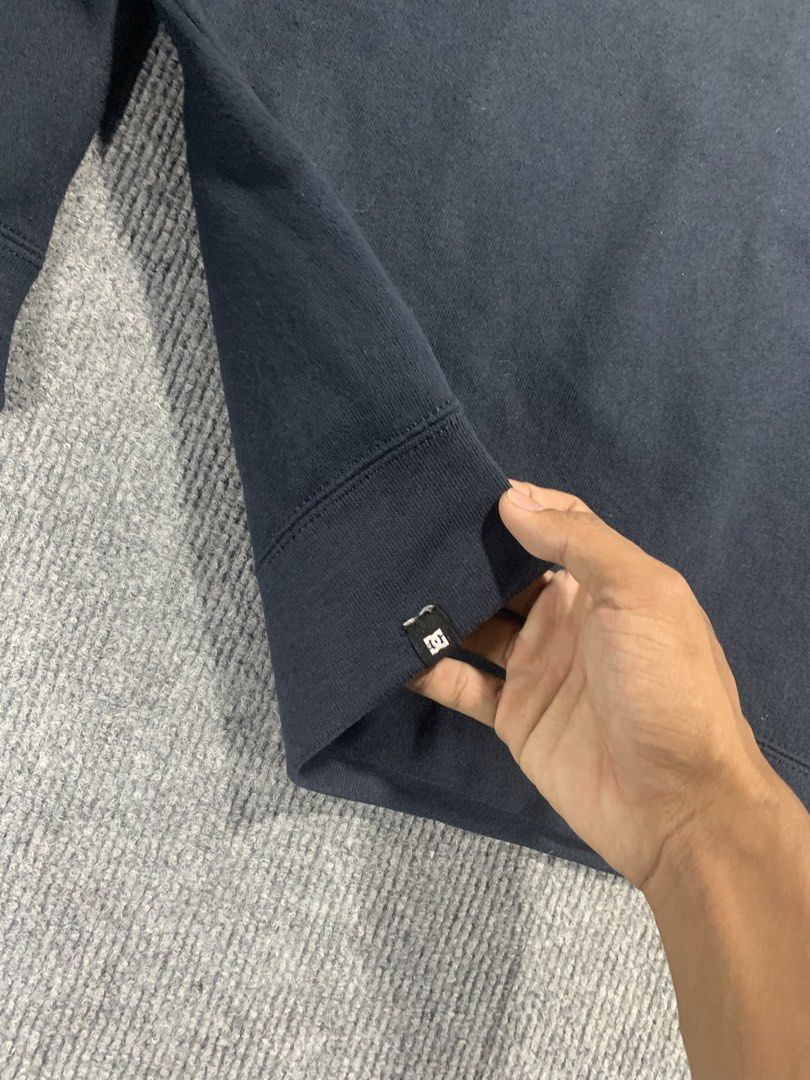 DC Crewneck Sweatshirt (Category: Coats, Jackets and Outerwear) located in Dumaguete. Submitted by dailywear6200 (Listing ID 1466875664, Image 3). Description: DC Crewneck Sweatshirt Medium Width 21 Length 29 Excellent condition Color rate 9/10 Need wash 🏷️600 plus sf.