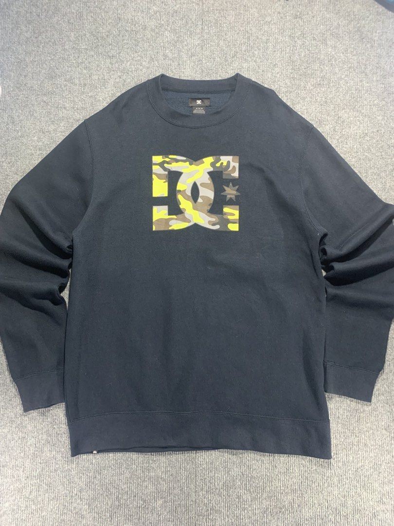 DC Crewneck Sweatshirt (Category: Coats, Jackets and Outerwear) located in Dumaguete. Submitted by dailywear6200 (Listing ID 1466875664, Image 1). Description: DC Crewneck Sweatshirt Medium Width 21 Length 29 Excellent condition Color rate 9/10 Need wash 🏷️600 plus sf.