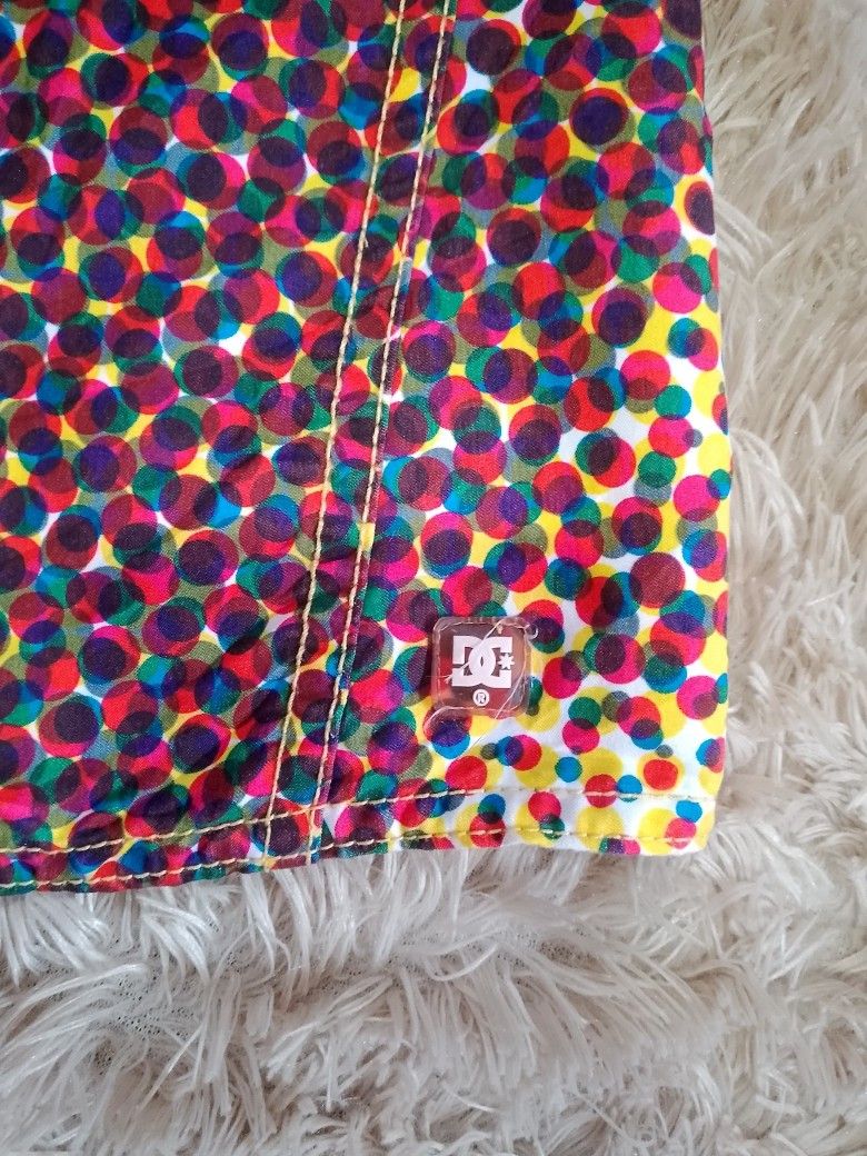 DC Polka Dots Boardshort (Category: Swim Trunks & Board Shorts) located in Cebu City. Submitted by thrift.by_mar (Listing ID 1466826535, Image 3). Description: - excellent condition - 34x21 - no Issue.
