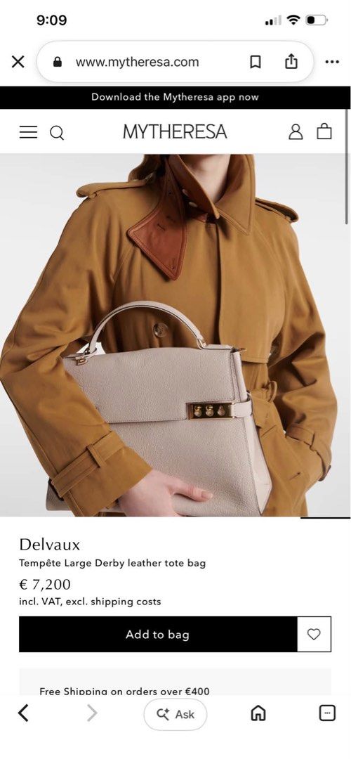 Delvaux Tempete (Category: Luxury Bags & Wallets) located in Roxas City. Submitted by lynngreyartillero (Listing ID 1466789174, Image 2). Description: Delvaux Tempete no sling❤️❤️❤️ No need sling large size na po ito maganda khit wala sling❤️❤️❤️ Sign if used sa leather pls see photos for details🔥🔥🔥 Free sf pm lng po thank you 💕💕💖💖❤️❤️.