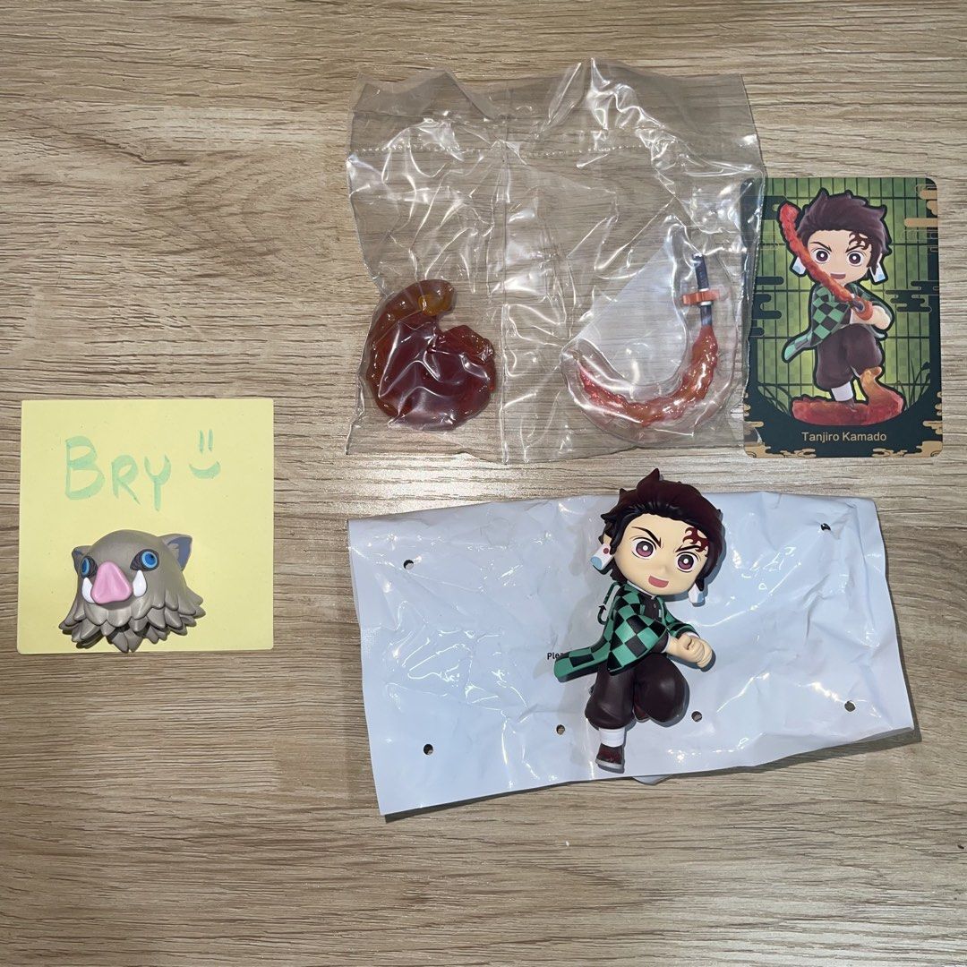 Demon Models Demon Slayer: Kimetsu no Yaiba Battle Series Pop Mart Figures Tanjiro ...