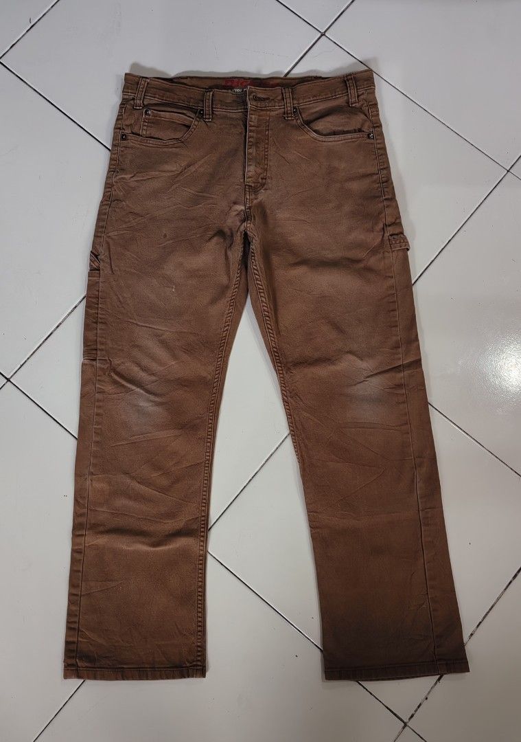DICKIES CARPENTER WORK PANTS (Category: Jeans) located in Legazpi City. Submitted by livedolphin_68dee2 (Listing ID 1466917282, Image 1). Description: Waist 34 LENGTH-39 VGood Condition Minimal fading.