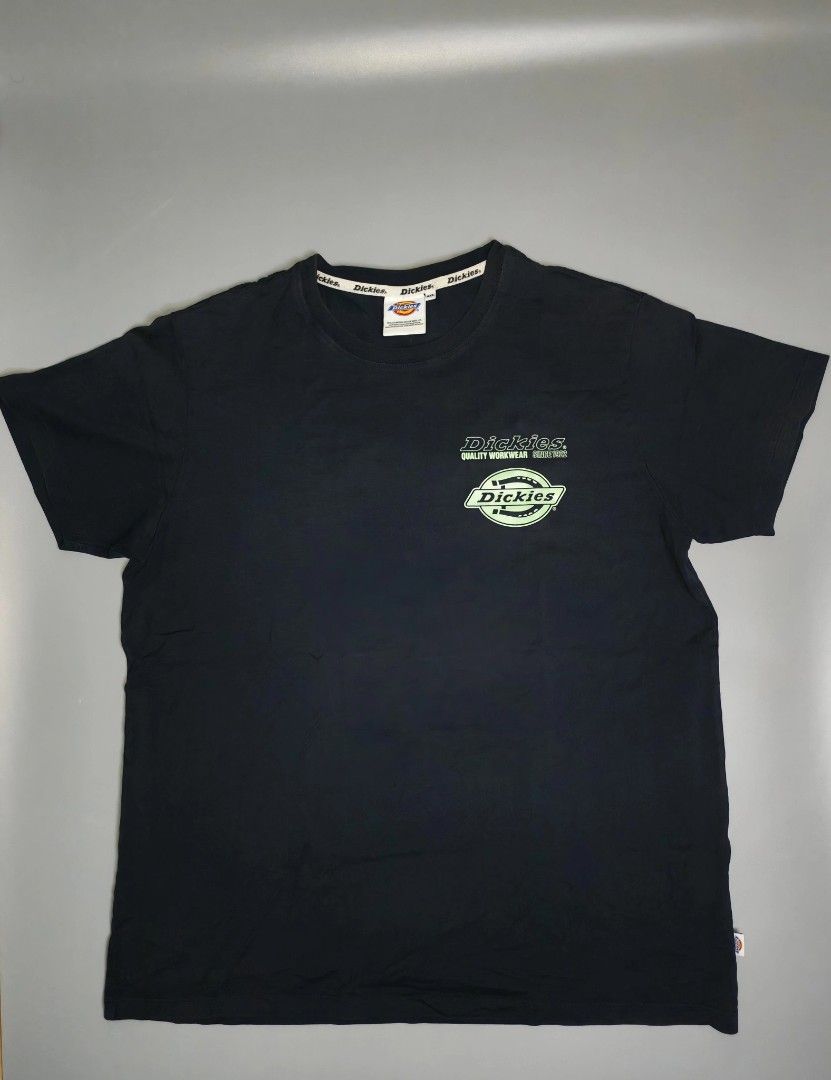 DICKIES T SHIRT (Category: Tshirts & Polo Shirts ) located in Manila. Submitted by eirecerdo000516 (Listing ID 1466856837, Image 1). Description: 🔥 DICKIES SHIRT 🔥👕 Clean. Classic. Timeless. 💯 A solid streetwear piece perfect for everyday fits and casual styling. 👕🔥 📌 Size: LARGE 📏 Dimensions: 21 × 27 🎨 Color Rate: 9/10 💯 Condition: Excellent Condition ⚠️ Issue: None 🧺 Clean & Ready to Wear! 📩 For claiming & inquiries, send us a DM! ⚠
