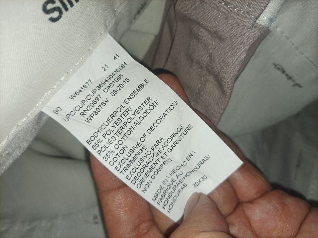 Dickies WP807 Slim Straight Work Pants - Silver Gray (Category: Chinos) located in Manila. Submitted by younglord025 (Listing ID 1466858108, Image 2). Description: 🔥 Authentic Dickies WP807 Slim Straight Work Pants Modern mid/low-rise cut that sits below the waist with a slim thigh and straight leg opening. • Model Code: WP807SV (Slim Straight) • Color: Silver Gray • Material: 65% Polyester / 35% Cotton (Durable Twill) • Rise Fit: Sits below the