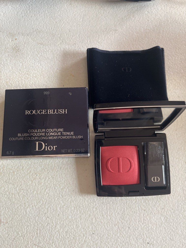 DIOR 999 powder blush (Category: Ear Care) located in Manila. Submitted by luxeclassyshop (Listing ID 1466851216, Image 1). Description: DIOR 999 powder blush ORIGINAL SHADE 999 6.7g 1pc.