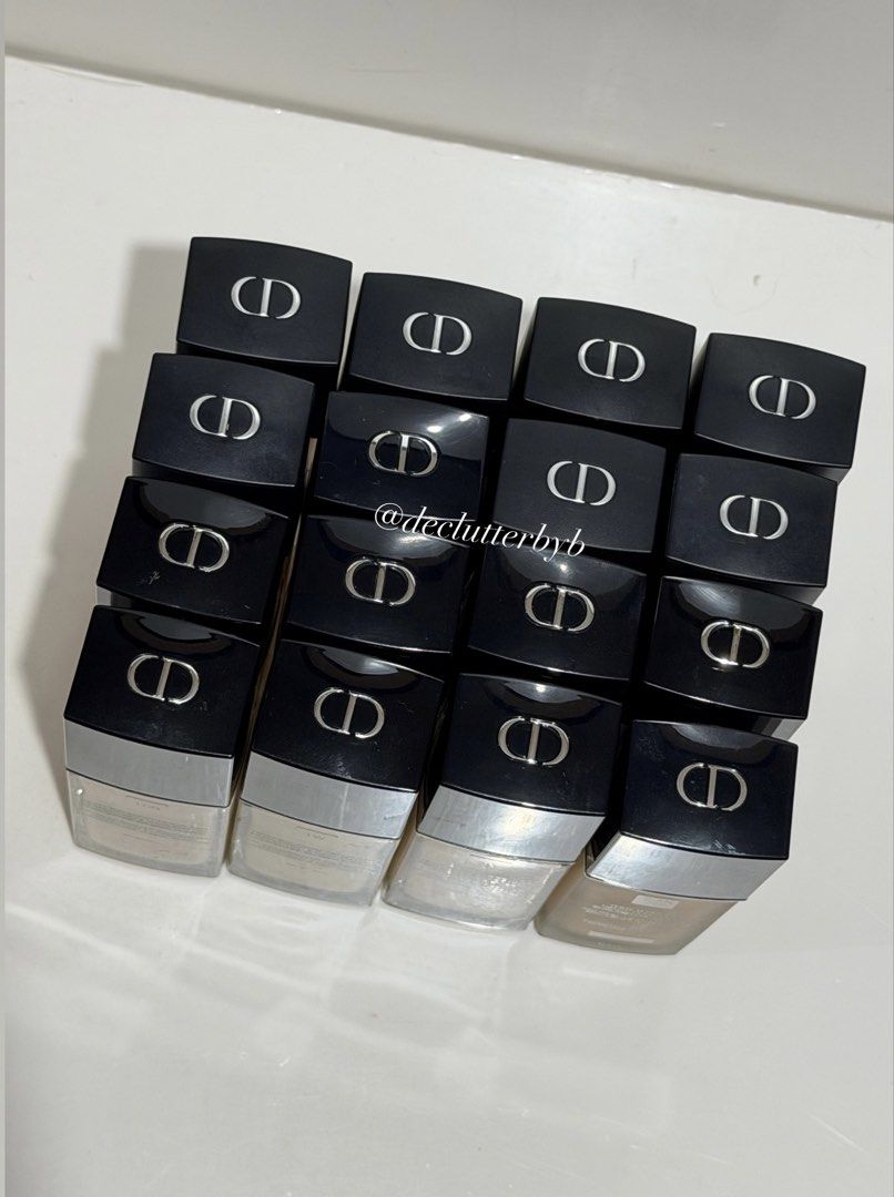 Dior Foundation Forever Matte & Forever Skin Glow Foundation (Category: Makeup) located in Caloocan City. Submitted by declutterbyb (Listing ID 1466783541, Image 3). Description: bottle only. authentic. money back if fake ❌ Dior Forever Matte Foundation 1N 1.5N 1.5W 2N 2W 2CR 2.5N Dior Forever Skin Glow Foundation 1CR 1W 1.5N 1.5W 2N 2.5W 2CR 3N 📍North Caloocan.