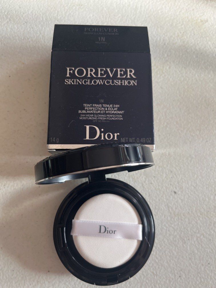 DIOR FOREVER SKINGLOW CUSHION FOUNDATION (Category: Makeup) located in Manila. Submitted by luxeclassyshop (Listing ID 1466865571, Image 3). Description: DIOR FOREVER SKINGLOW CUSHION FOUNDATION 1n 14g Original 1.