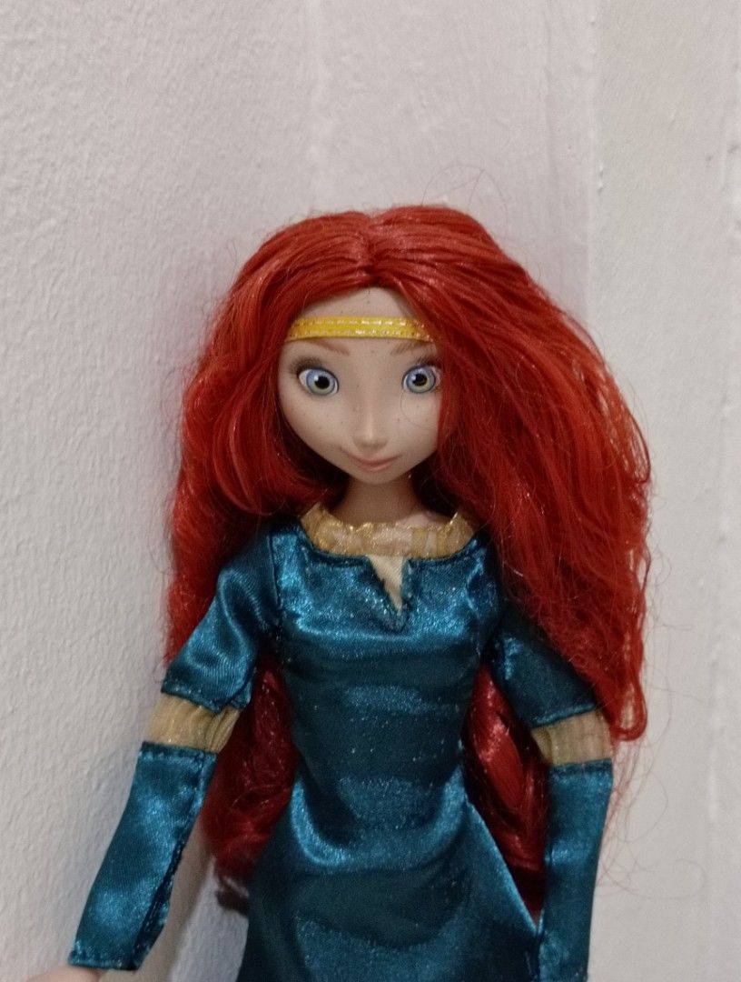 Disney Classic Princess Merida (Category: Kids Toys) located in Cainta. Submitted by goldenrabbit_090197 (Listing ID 1466856592, Image 2). Description: Displayed only Very beautiful face (rare, not the one with side eyes) Customized sandals.