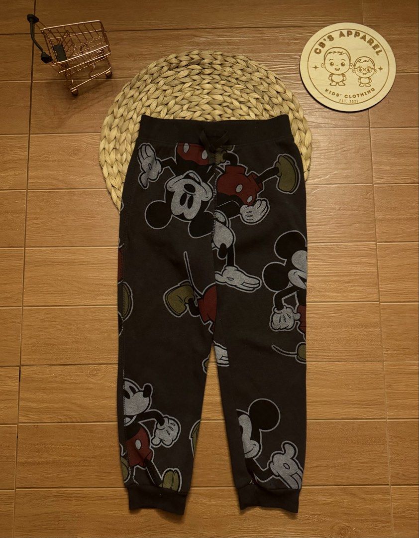 Disney Mickey Mouse Jogging pants for kids (Category: Babies & Kids Fashion) located in Valenzuela. Submitted by cbsapparel829 (Listing ID 1466840883, Image 3). Description: 2nd photo 4-5 3rd photo 5-6.