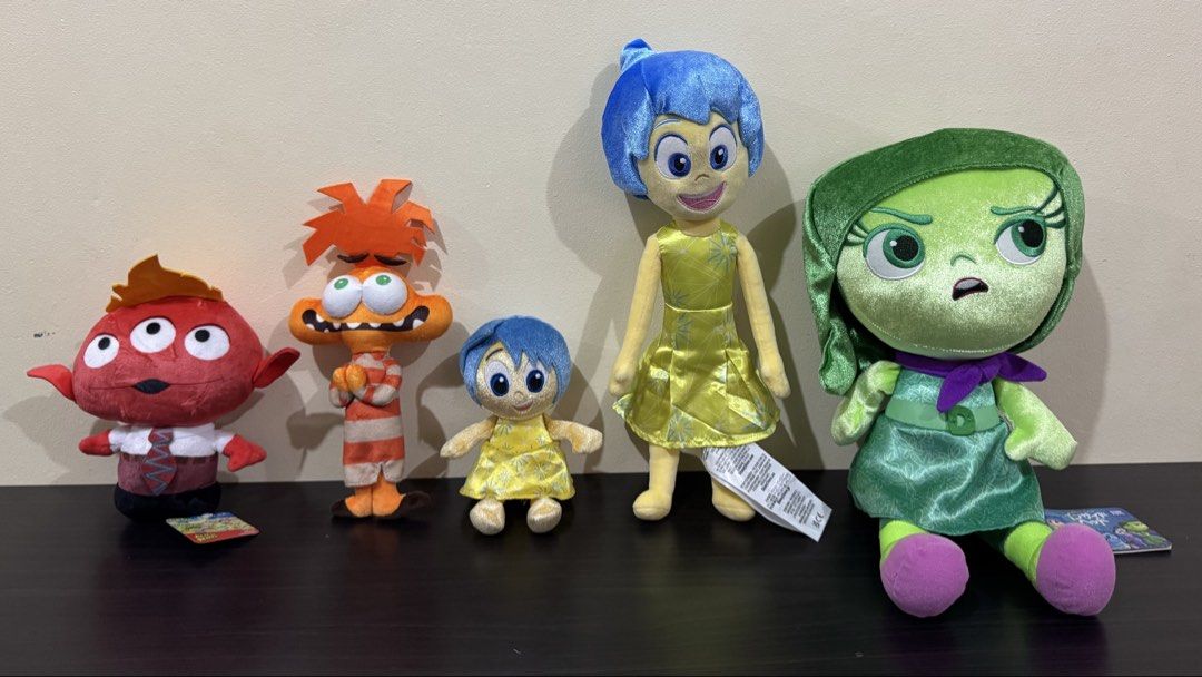 Disney Pixar Inside Out Plush Toys (Category: Plushies & Soft Toys) located in Cainta. Submitted by mayhroeen (Listing ID 1466954028, Image 1). Description: Price starts @ 250.