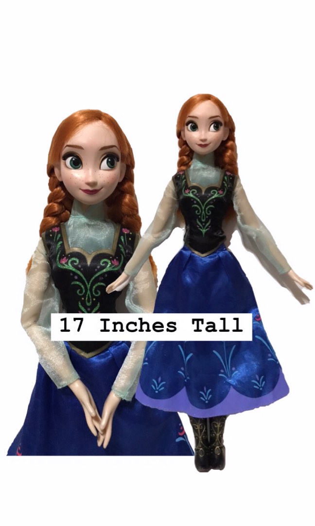 Disney Store 17-Inch Anna Doll 2013 Frozen 1 First Time In Forever ...
