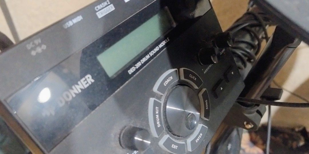 Donner DED-200 Electronic Drums (Category: Musical Instruments) located in Tarlac. Submitted by kendaf08 (Listing ID 1466895491, Image 2). Description: selling my donner ded-200 slightly nego used but not abused 100% working complete accessories preferably meet-up para ma-test yung drums meet up at: paniqui or sm tarlac pm for more details..