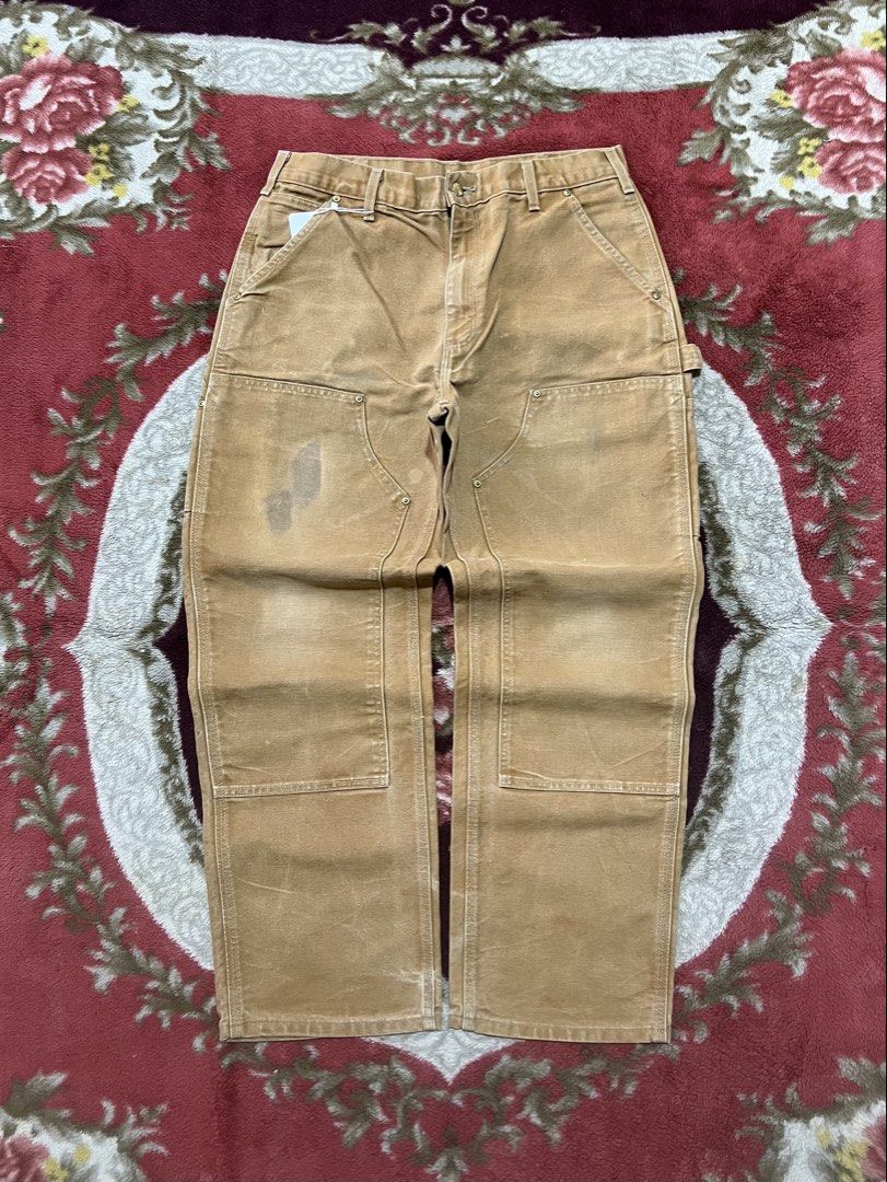 DOUBLE KNEE (Category: Jeans) located in Manila. Submitted by classicthrift_ph (Listing ID 1466816432, Image 2). Description: B01 BRN DOUBLE KNEE✨ BRN✨ 📍DIMENSION! • WIDTH: 33x34 • LENGTH: 39 • LEG O: 9 .