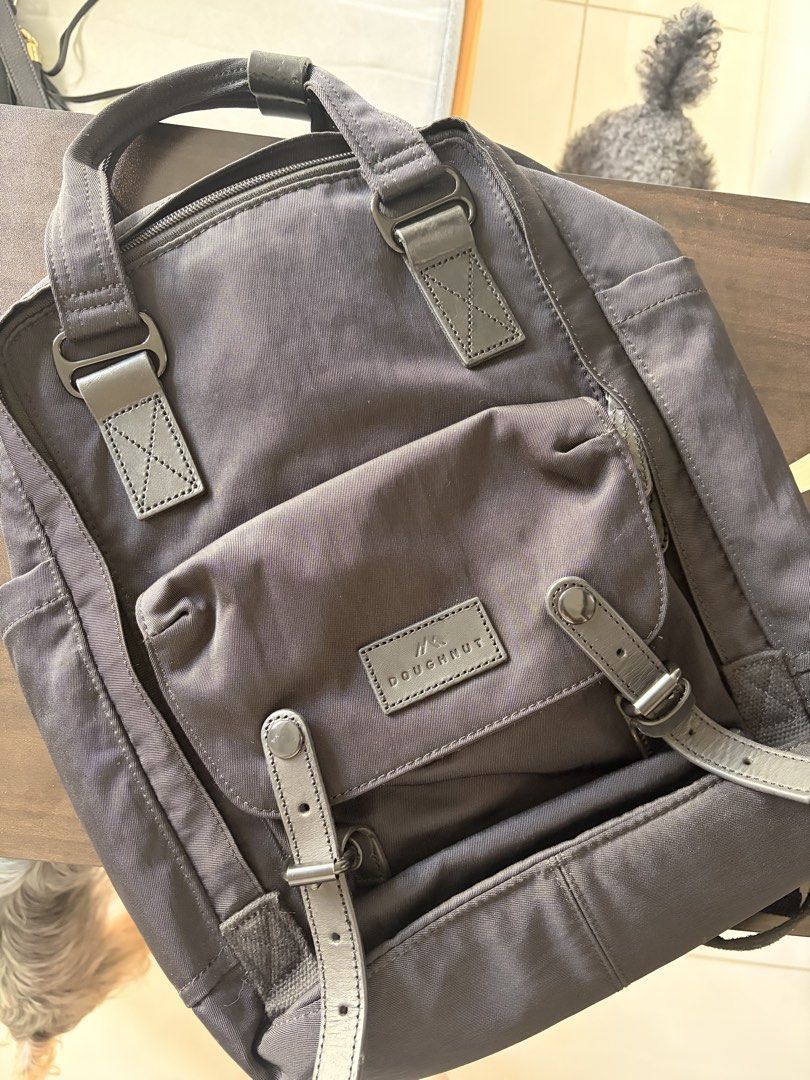 Doughnut Macaroon Backpack Dark Grey (Category: Backpacks) located in Taguig. Submitted by jesrm (Listing ID 1466775681, Image 1). Description: Authentic Doughnut backpack in dark grey. Decluttering .