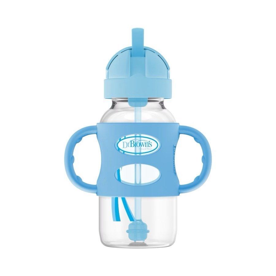 Dr. Brown’s Milestones Sippy Straw Cup (Category: Breastfeeding & Bottle Feeding) located in Iligan City. Submitted by saispreloved (Listing ID 1466909085, Image 1). Description: • Preloved | Used once • Authentic Dr. Brown’s • 9oz/270ml | Wide-neck design • 100% soft silicone straw & handles • BPA Free! • Minor flaw upon delivery, not from use — please refer to photos.