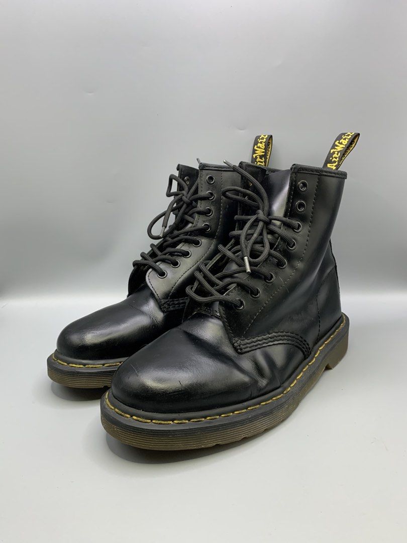 Dr. Martens 1460 Boots Men's (Category: Boots) located in Bulacan. Submitted by ridersthrift_ph (Listing ID 1466851826, Image 1). Description: Authentic In Great Condition Size 8.5 - 9 US Men's Minor Heeldrag Only Doesn't affect the durability No Box Only the toe itsef Check flicks for details Price: 3,500php + SF Gcash Payment Bulacan 📌.